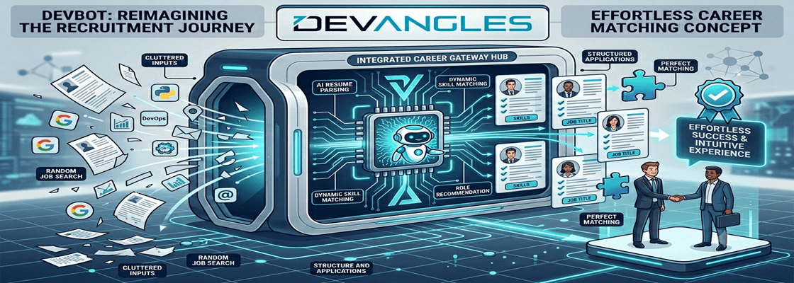 DevBot AI recruitment assistant interface
